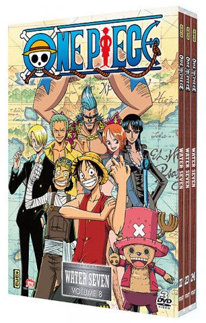 couverture, jaquette One Piece 8 DVD - Saison 5 - Water Seven (Kana home video) Série TV animée