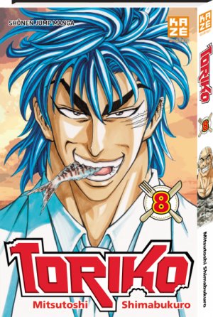 couverture, jaquette Toriko 8  (kazé manga) Manga