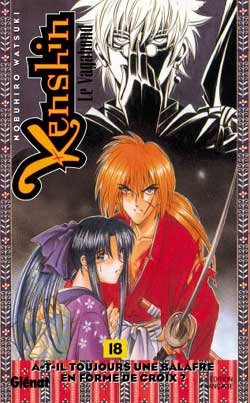 couverture, jaquette Kenshin le Vagabond 18  (Glénat Manga) Manga