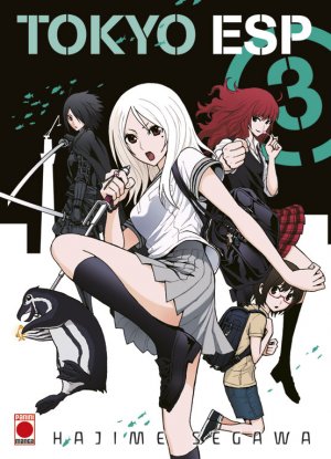 couverture, jaquette Tôkyô ESP 3  (Panini manga) Manga
