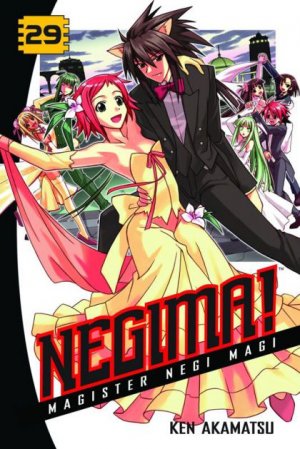 couverture, jaquette Negima ! 29 Américaine (Del rey) Manga