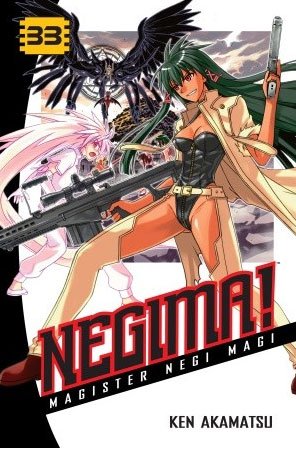 couverture, jaquette Negima ! 33 Américaine (Del rey) Manga