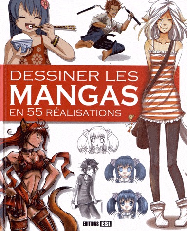 Dessiner les mangas en 55 réalisations édition Simple