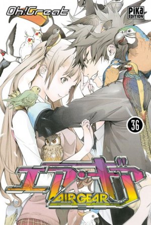 couverture, jaquette Air Gear 36  (Pika) Manga