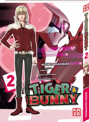 couverture, jaquette Tiger & Bunny 2  (kazé manga) Manga