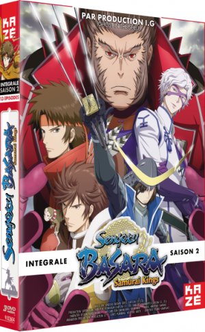 couverture, jaquette Sengoku Basara - Samurai Kings  Intégrale DVD Saison 2 (Kaze) Série TV animée