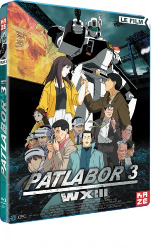 couverture, jaquette Patlabor - Film 3 : WXIII  Blu-ray (Kaze) Film