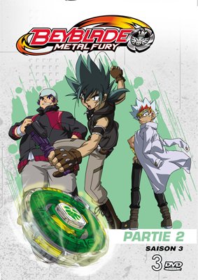 couverture, jaquette Beyblade Metal Fury - Saison 3 2 Coffret DVD (Zylo) Série TV animée