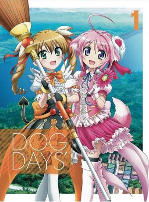 couverture, jaquette Dog Days' 1 Blu-ray Japonais (Aniplex) Série TV animée