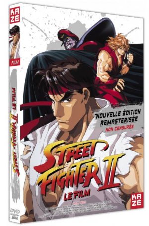 couverture, jaquette Street Fighter II  DVD (Kaze) Film