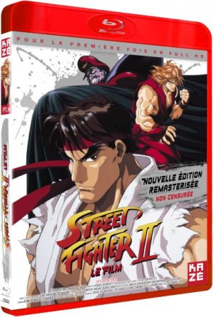 couverture, jaquette Street Fighter II  Blu-ray (Kaze) Film