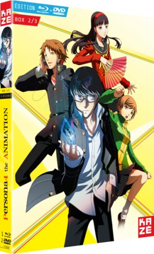 couverture, jaquette Persona 4: The Animation 2 Combo DVD + Blu-ray (Kaze) Série TV animée