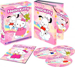 couverture, jaquette Hello Kitty - Le Monde de l'Animation  Intégrale (Dybex) Produit spécial anime