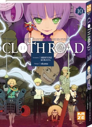 couverture, jaquette Cloth Road 10  (kazé manga) Manga