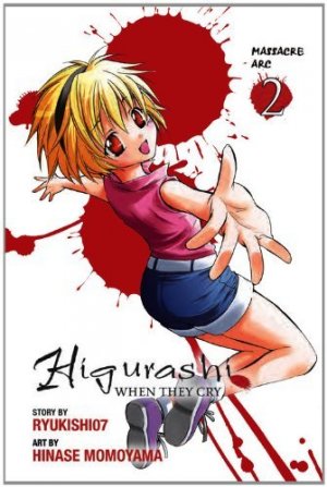 couverture, jaquette Higurashi no Naku Koro ni Kai Minagoroshi-hen 2 Omnibus (Yen Press) Manga