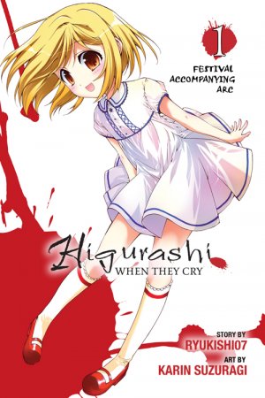 couverture, jaquette Higurashi no Naku Koro ni Kai Matsuribayashi-hen 1 Omnibus (Yen Press) Manga