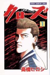 couverture, jaquette Crows 1  (Akita shoten) Manga