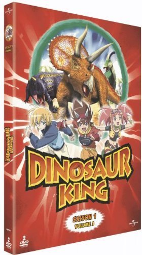 couverture, jaquette Dinosaur King 3 DVD Saison 1 (Universal Pictures (FR)) Série TV animée