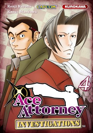 couverture, jaquette Ace Attorney Investigations 4  (Kurokawa) Manga