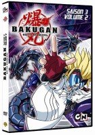 couverture, jaquette Bakugan 2 DVD - Saison 3 (Warner Home Vidéo) Série TV animée