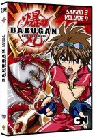 couverture, jaquette Bakugan 4 DVD - Saison 3 (Warner Home Vidéo) Série TV animée