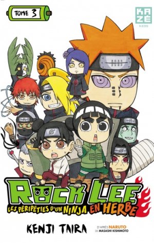 Rock Lee - Les péripéties d'un ninja en herbe T.3