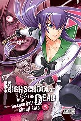 couverture, jaquette Highschool of the Dead 5 Américaine (Yen Press) Manga