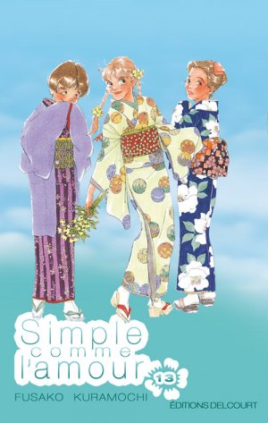 couverture, jaquette Simple comme l'amour 13  (Delcourt Manga) Manga