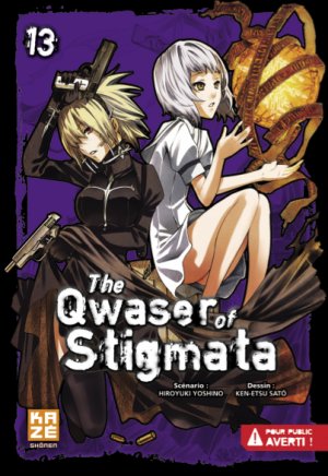 couverture, jaquette The Qwaser of Stigmata 13  (kazé manga) Manga