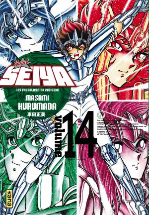 couverture, jaquette Saint Seiya - Les Chevaliers du Zodiaque 14 Deluxe Française (kana) Manga