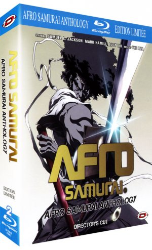 couverture, jaquette Afro Samurai  Antholgy Blu-ray (Dybex) Série TV animée