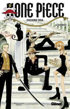 couverture, jaquette One Piece 6 Nouvelle Edition - Française (Glénat Manga) Manga
