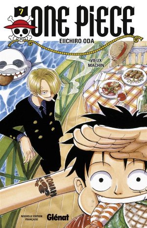 couverture, jaquette One Piece 7 Nouvelle Edition - Française (Glénat Manga) Manga