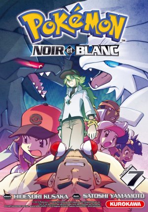 couverture, jaquette Pokémon Noir et Blanc 7  (Kurokawa) Manga
