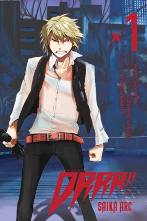 couverture, jaquette Durarara!! - Saika-hen 1  (Yen Press) Manga