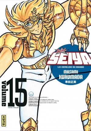 couverture, jaquette Saint Seiya - Les Chevaliers du Zodiaque 15 Deluxe Française (kana) Manga