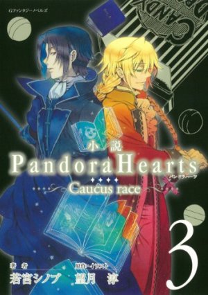 couverture, jaquette Pandora Hearts Caucus Race 3  (Square enix) Roman