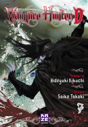 couverture, jaquette Vampire hunter D 7  (kazé manga) Manga