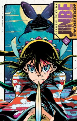 couverture, jaquette Jinbe Evolution 6  (Delcourt Manga) Manga