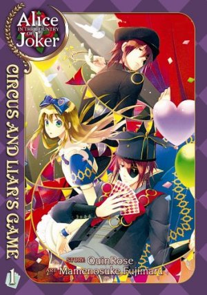couverture, jaquette Alice au royaume de Joker 1  (Seven Seas) Manga