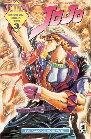 couverture, jaquette Jojo's Bizarre Adventure 3 Italienne (Star Comics) Manga