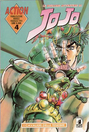 couverture, jaquette Jojo's Bizarre Adventure 4 Italienne (Star Comics) Manga
