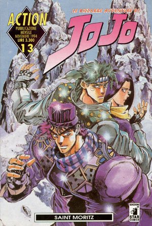 couverture, jaquette Jojo's Bizarre Adventure 13 Italienne (Star Comics) Manga