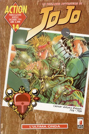 couverture, jaquette Jojo's Bizarre Adventure 14 Italienne (Star Comics) Manga