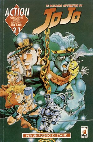 couverture, jaquette Jojo's Bizarre Adventure 21 Italienne (Star Comics) Manga