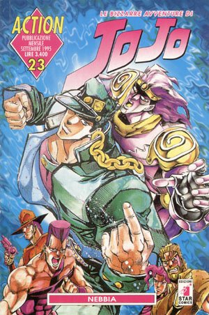 couverture, jaquette Jojo's Bizarre Adventure 23 Italienne (Star Comics) Manga