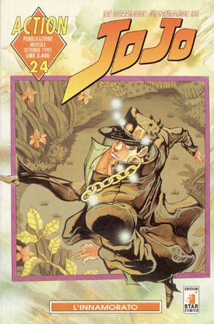 couverture, jaquette Jojo's Bizarre Adventure 24 Italienne (Star Comics) Manga