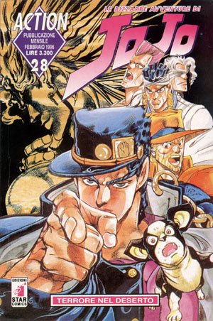 couverture, jaquette Jojo's Bizarre Adventure 28 Italienne (Star Comics) Manga