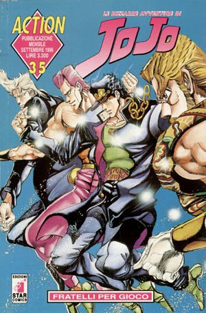 couverture, jaquette Jojo's Bizarre Adventure 34 Italienne (Star Comics) Manga