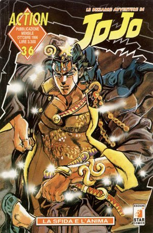 couverture, jaquette Jojo's Bizarre Adventure 36 Italienne (Star Comics) Manga